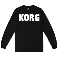 Black korg new Long Sleeve Tee - PixelFlow