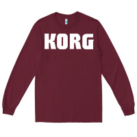 Burgundy korg new Long Sleeve Tee - PixelFlow