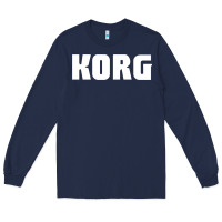 Navy korg new Long Sleeve Tee - PixelFlow