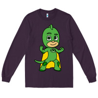 Plum gekko cat boy Long Sleeve Tee - PixelFlow