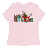 Merry Christmas Cross Ladies Tee | Teevron