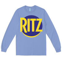Colony Blue ritz cracker Long Sleeve Tee - PixelFlow