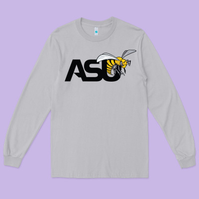 The-alabama-state-hornets-merch Long Sleeve Tee Designed By Pixelflow