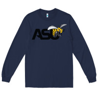 Navy the-alabama-state-hornets-merch Long Sleeve Tee - PixelFlow