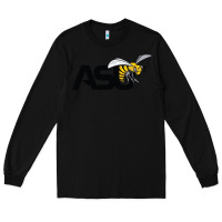 Black the-alabama-state-hornets-merch Long Sleeve Tee - PixelFlow