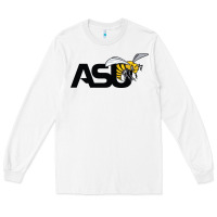 White the-alabama-state-hornets-merch Long Sleeve Tee - PixelFlow