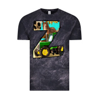 Cloud Black farm life alphabet lowercase letters z Vintage Tee - BundleAndBundleShop