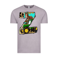 Vintage Zinc farm life alphabet lowercase letters z Vintage Tee - BundleAndBundleShop