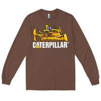 Chestnut bulldozercat 2 Long Sleeve Tee - PixelFlow
