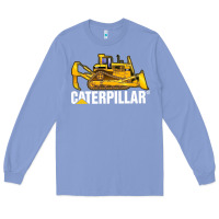 Colony Blue bulldozercat 2 Long Sleeve Tee - PixelFlow