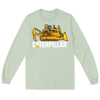 Matcha bulldozercat 2 Long Sleeve Tee - PixelFlow