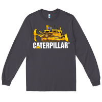 Smoke bulldozercat 2 Long Sleeve Tee - PixelFlow