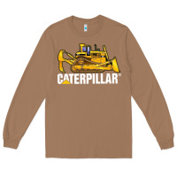 Toasted Coconut bulldozercat 2 Long Sleeve Tee - PixelFlow