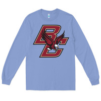 Colony Blue boston college eagl3s Long Sleeve Tee - SnappyArt