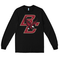 Black boston college eagl3s Long Sleeve Tee - SnappyArt