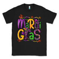 Black mardi gras Classic Tee - OliviaCreatesArt