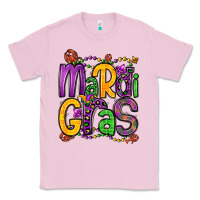 Bubblegum Pink mardi gras Classic Tee - OliviaCreatesArt