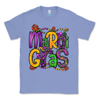 Colony Blue mardi gras Classic Tee - OliviaCreatesArt