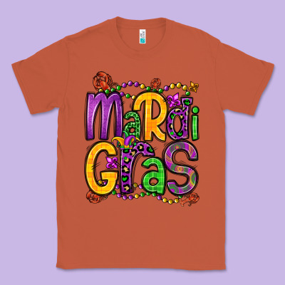 Mardi Gras Classic Tee Designed By Oliviacreatesart