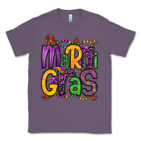 Lavender mardi gras Classic Tee - OliviaCreatesArt