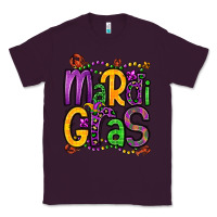 Plum mardi gras Classic Tee - OliviaCreatesArt