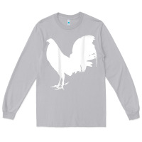 Moon Dust game fowl gallegos, rooster, chicken t shirt Long Sleeve Tee - PixelFlow