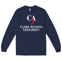 Navy clark atlanta university Long Sleeve Tee - SnappyArt