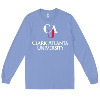 Colony Blue clark atlanta university Long Sleeve Tee - SnappyArt