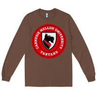 Chestnut carnegie mellon tartans Long Sleeve Tee - SnappyArt
