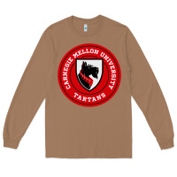 Toasted Coconut carnegie mellon tartans Long Sleeve Tee - SnappyArt