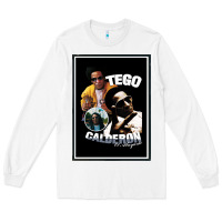 White tego calderon Long Sleeve Tee - SnappyArt