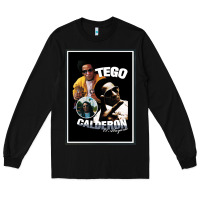 Black tego calderon Long Sleeve Tee - SnappyArt