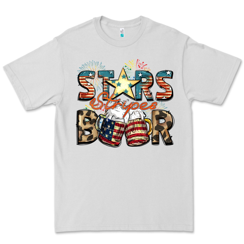 Stars Stripes Beer Premium Tee by FaDigitalArtStudio | Teevron