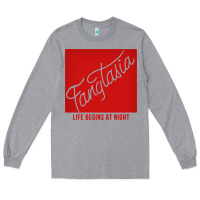 Heather Grey fangtasia Long Sleeve Tee - SnappyArt