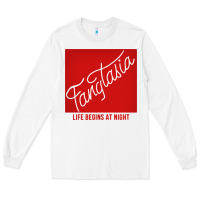 White fangtasia Long Sleeve Tee - SnappyArt