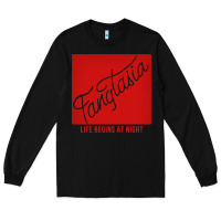Black fangtasia Long Sleeve Tee - SnappyArt