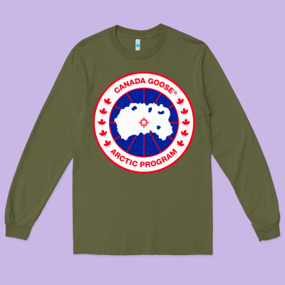 Canada Goose Long Sleeve Tee Designed By Snappyart