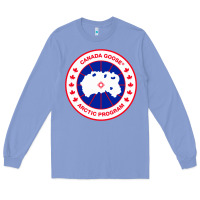 Colony Blue canada goose Long Sleeve Tee - SnappyArt