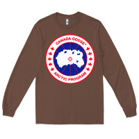 Chestnut canada goose Long Sleeve Tee - SnappyArt