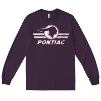 Plum pontiac distressed Long Sleeve Tee - SnappyArt