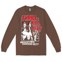 Chestnut Thrill Kill Kults, Thrill Kill Kults vintage, Thrill Kill Kults art, T Long Sleeve Tee - SnappyArt