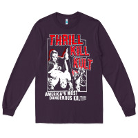 Plum Thrill Kill Kults, Thrill Kill Kults vintage, Thrill Kill Kults art, T Long Sleeve Tee - SnappyArt