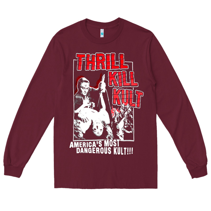 Thrill Kill Kults, Thrill Kill Kults Vintage, Thrill Kill Kults Art, T Long Sleeve Tee by SnappyArt | Teevron
