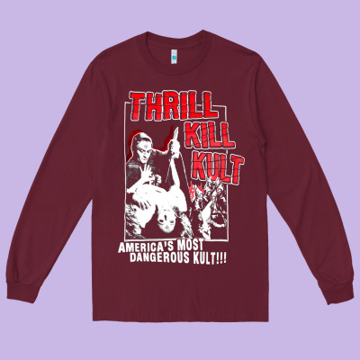 Thrill Kill Kults, Thrill Kill Kults Vintage, Thrill Kill Kults Art, T Long Sleeve Tee Designed By Snappyart
