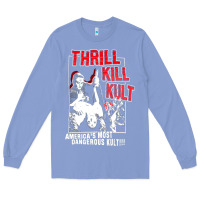 Colony Blue Thrill Kill Kults, Thrill Kill Kults vintage, Thrill Kill Kults art, T Long Sleeve Tee - SnappyArt