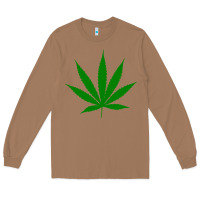 Toasted Coconut Weed Long Sleeve Tee - SnappyArt