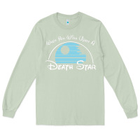 Matcha when you wish upon a death star Long Sleeve Tee - SnappyArt