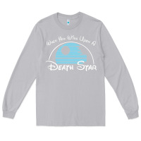 Moon Dust when you wish upon a death star Long Sleeve Tee - SnappyArt