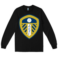 Black leeds-fc Long Sleeve Tee - SnappyArt