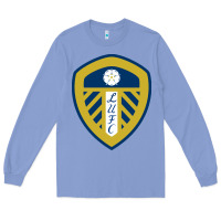 Colony Blue leeds-fc Long Sleeve Tee - SnappyArt